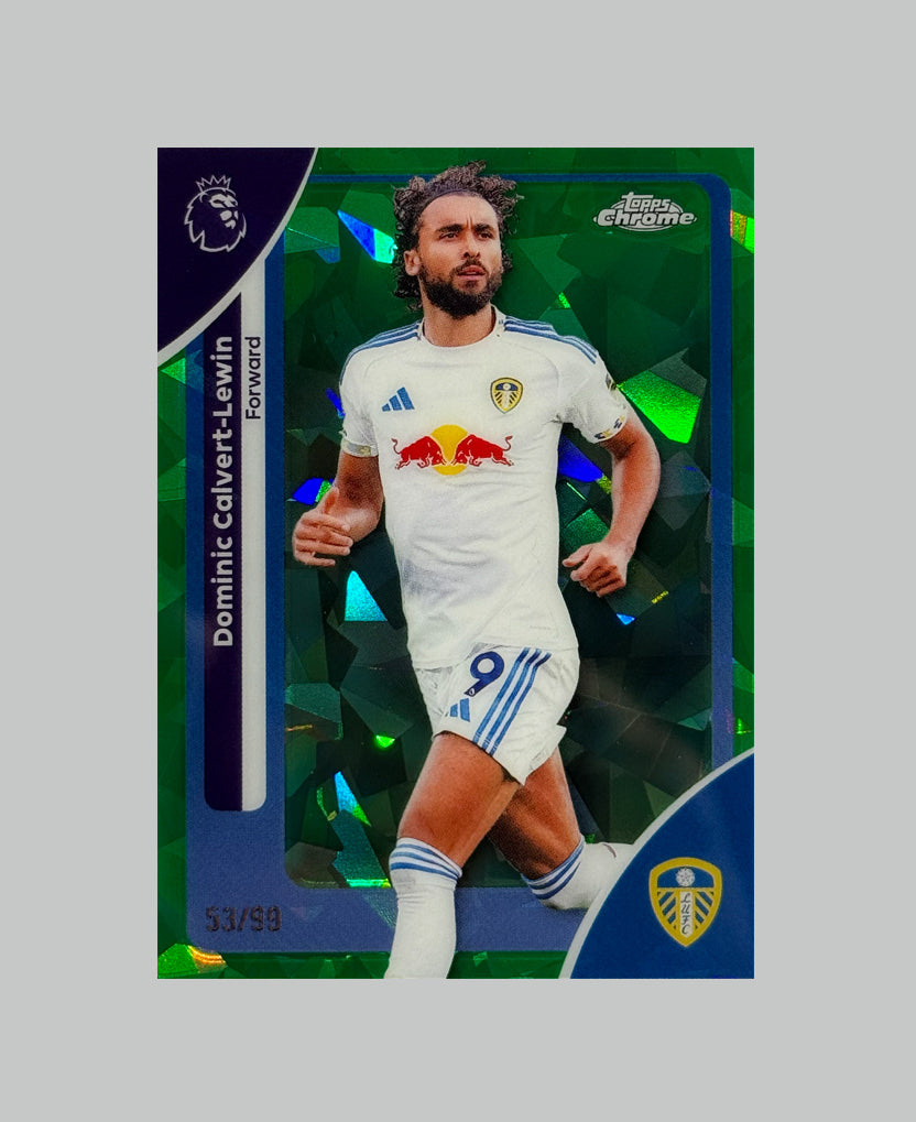 Topps Chrome Premier League 2026 Dominic Calvert-Lewin 53/99 Sapphire