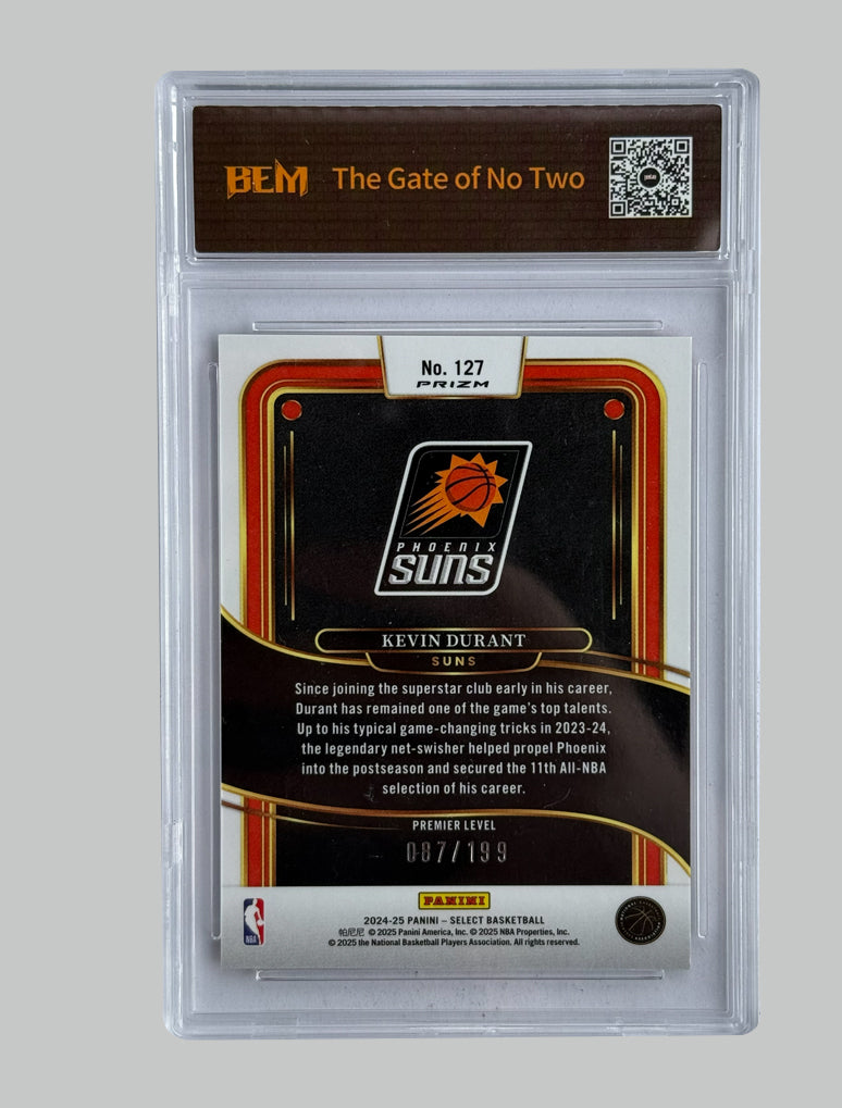 Panini Select Basketball 2024-25 Kevin Durant 087/199 BEM 9 MINT