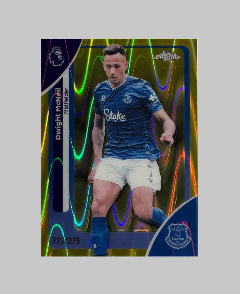 Topps Chrome Premier League 2026 Dwight McNeil 222/275