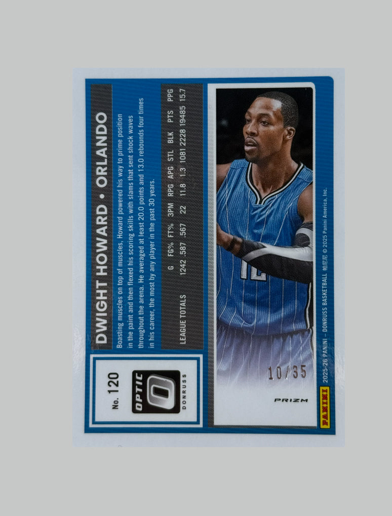 Panini Donruss Optic 2025-26 Dwight Howard 10/35