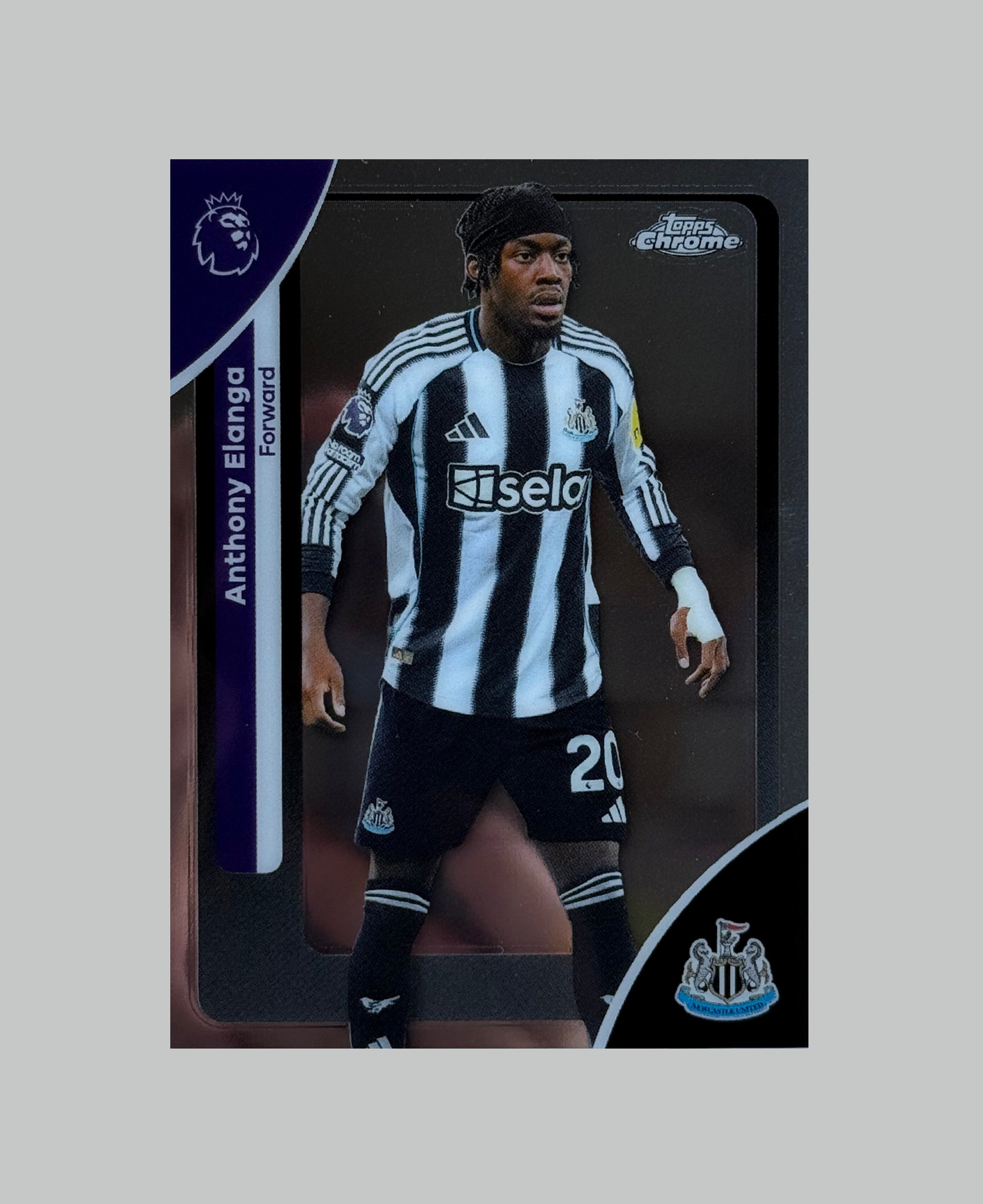 Topps Chrome Premier League 2026 Anthony Elanga
