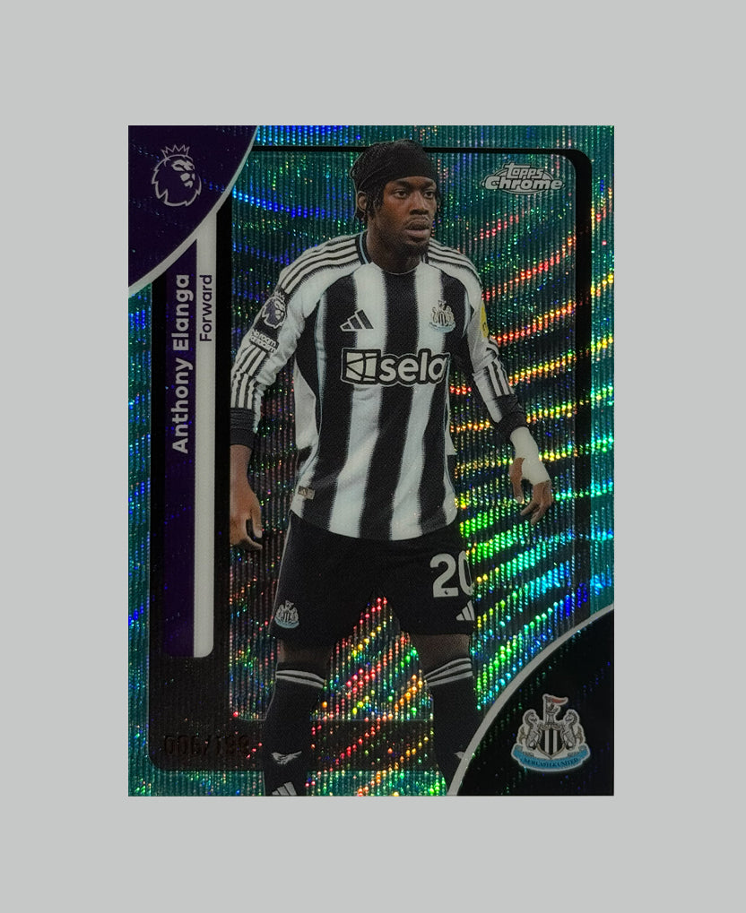 Topps Chrome Premier League 2026 Anthony Elanga 006/199