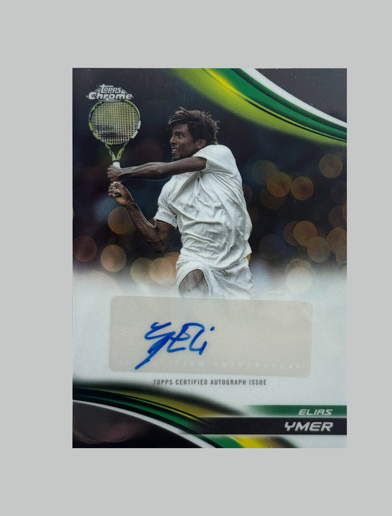 Topps Chrome Tennis 2025 Elias Ymer Auto