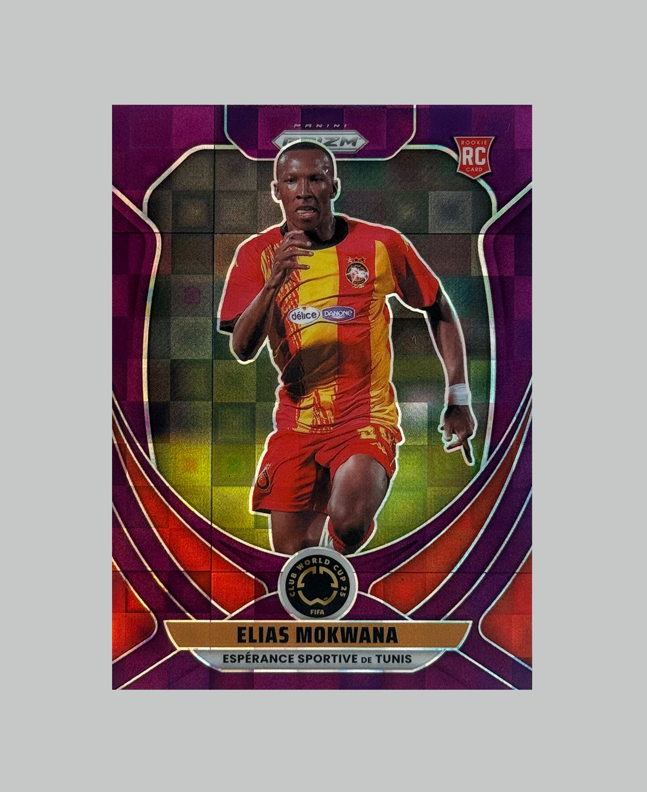 Panini Prizm Club World Cup Elias Mokwana (RC) 07/49