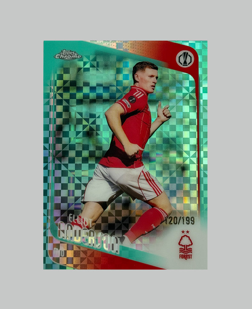 Topps Chrome UCC 2025-26 Elliot Anderson 120/199