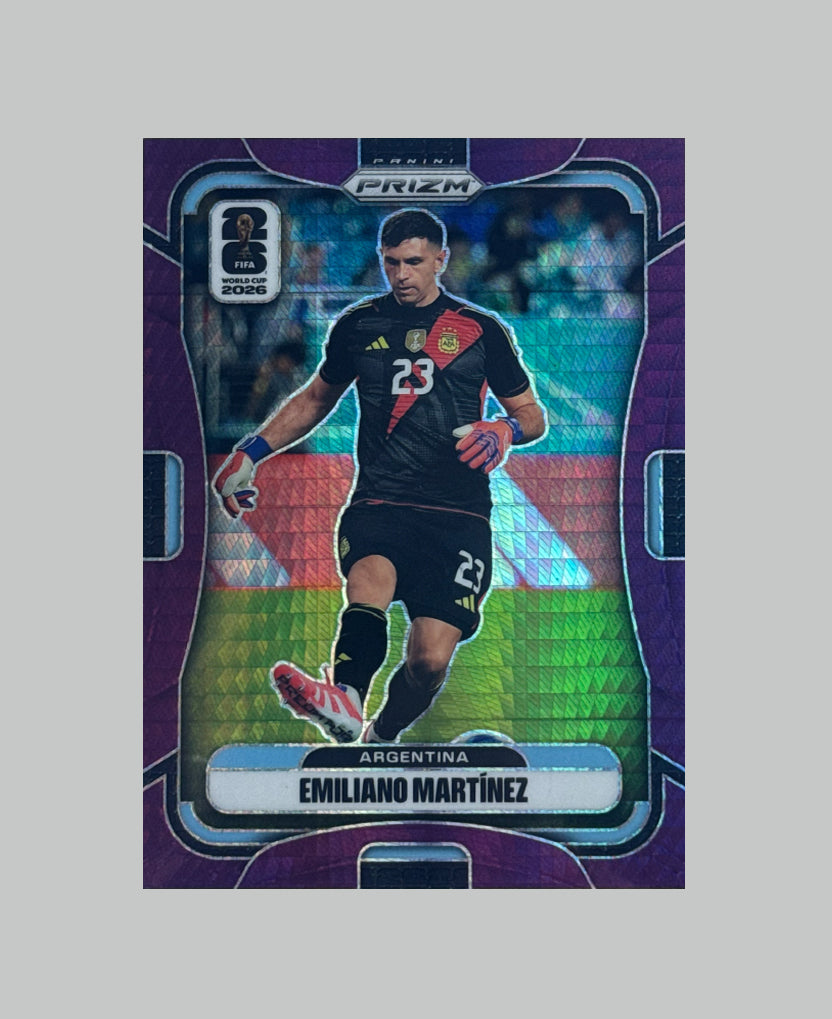 Panini Prizm World Cup 2026 Emiliano Martinez 145/299