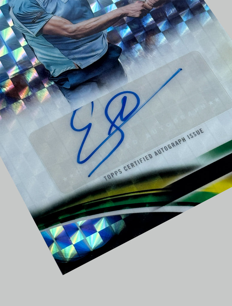 Topps Chrome Tennis 2025 Emilio Nava Geometric Refractor Auto