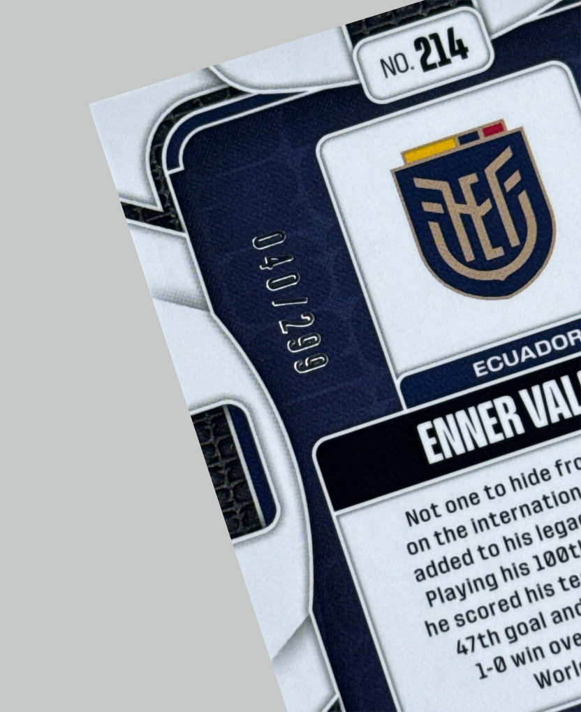 Panini Prizm World Cup 2026 Enner Valencia 040/299