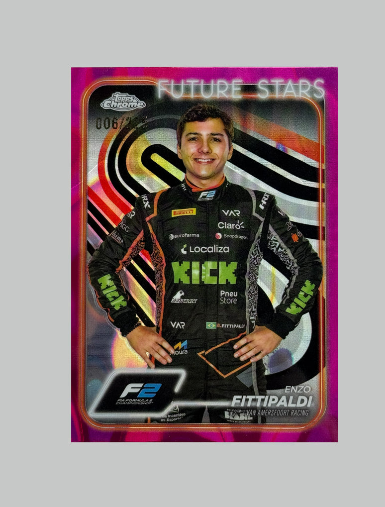 Topps Chrome F1 2024 Enzo Fittipaldi 006/225