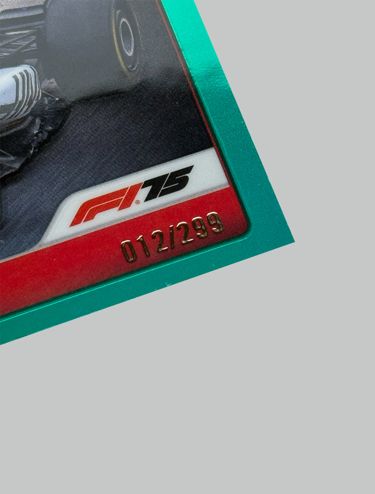 Topps Chrome F1 2025 Esteban Ocon 012/299