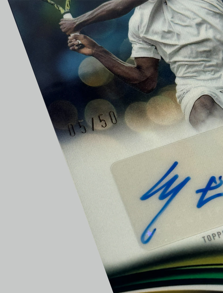 Topps Chrome Tennis 2025 Elias Ymer 05/50 Auto
