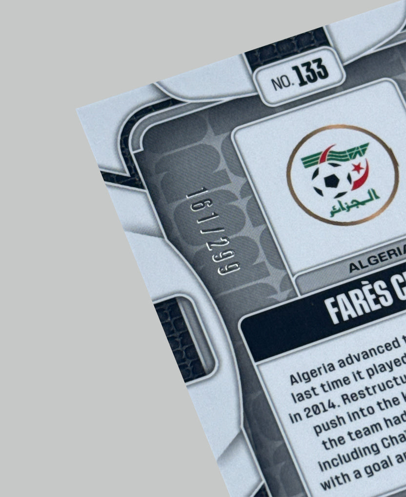 Panini Prizm World Cup 2026 Fares Chaibi 161/299