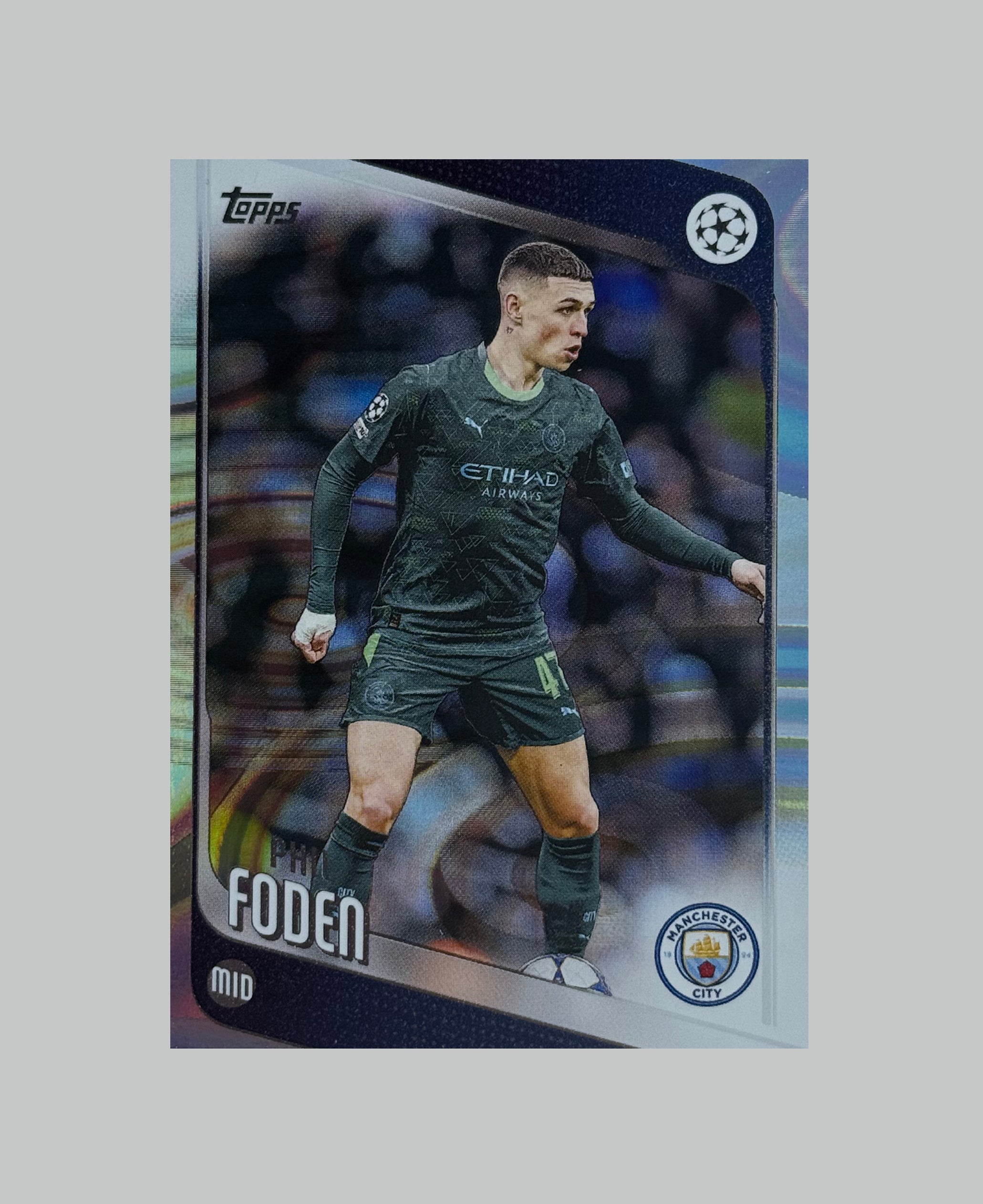 Topps UCC 2025-26 Phil Foden Raindrops