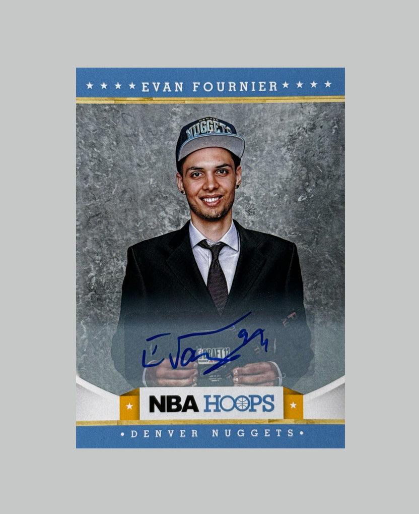 Panini Hoops 2012-13 Evan Fournier (RC) Auto