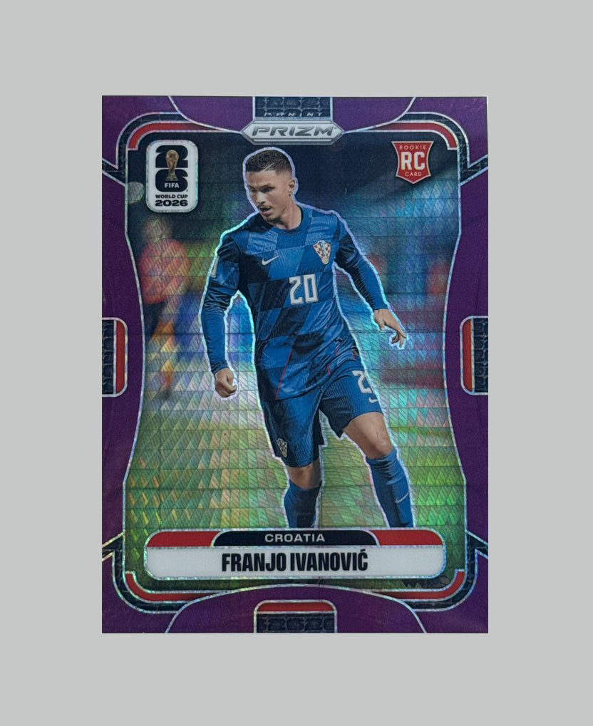 Panini Prizm World Cup 2026 Franjo Ivanovic (RC) 144/299