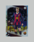 Topps UCC 2025-26 Frenkie De Jong Raindrops