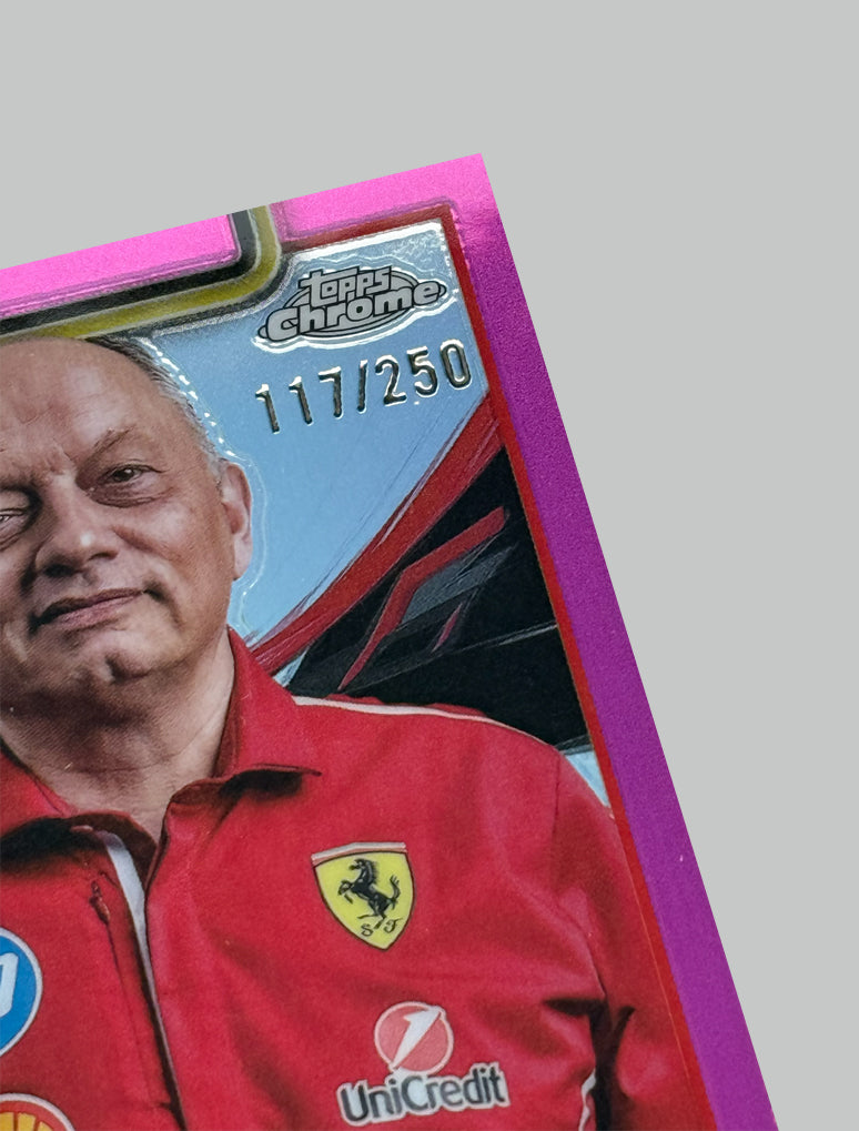 Topps Chrome F1 2025 Frederic Vasseur 117/250