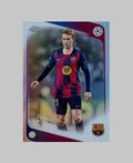 Topps Chrome UCC 2025-26 Frenkie De Jong Refractor