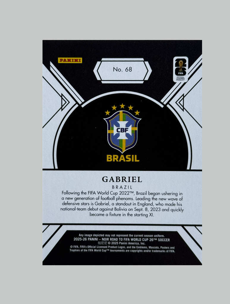 Panini Noir 2025-26 Gabriel 86/99