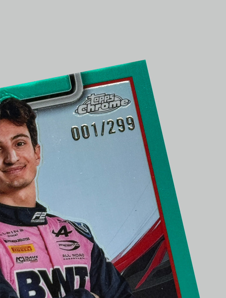 Topps Chrome F1 2025 Gabriele Mini 001/299