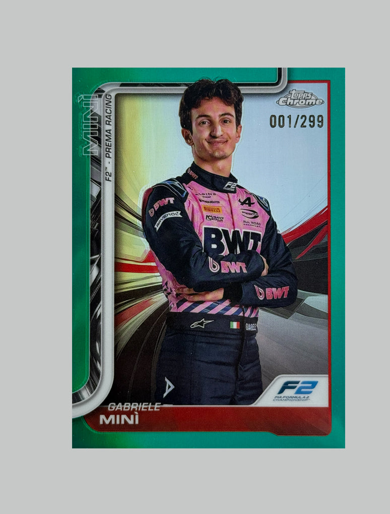 Topps Chrome F1 2025 Gabriele Mini 001/299