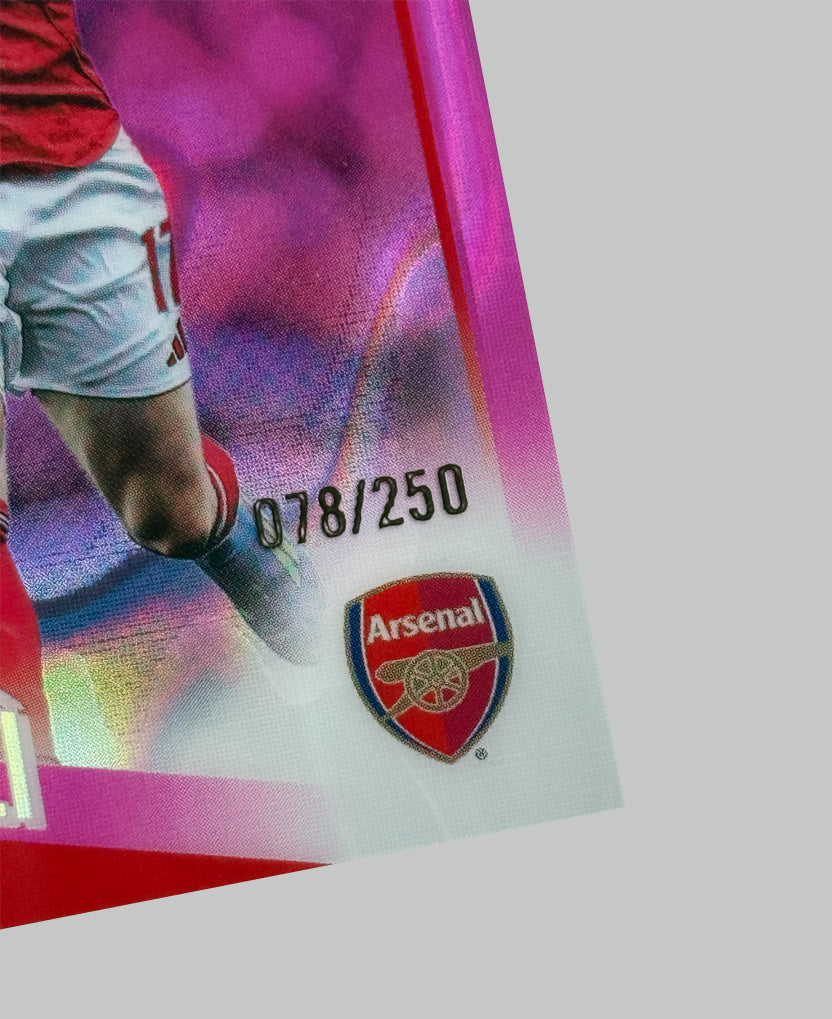 Topps Chrome UCC 2025-26 Gabriel Martinelli 078/250