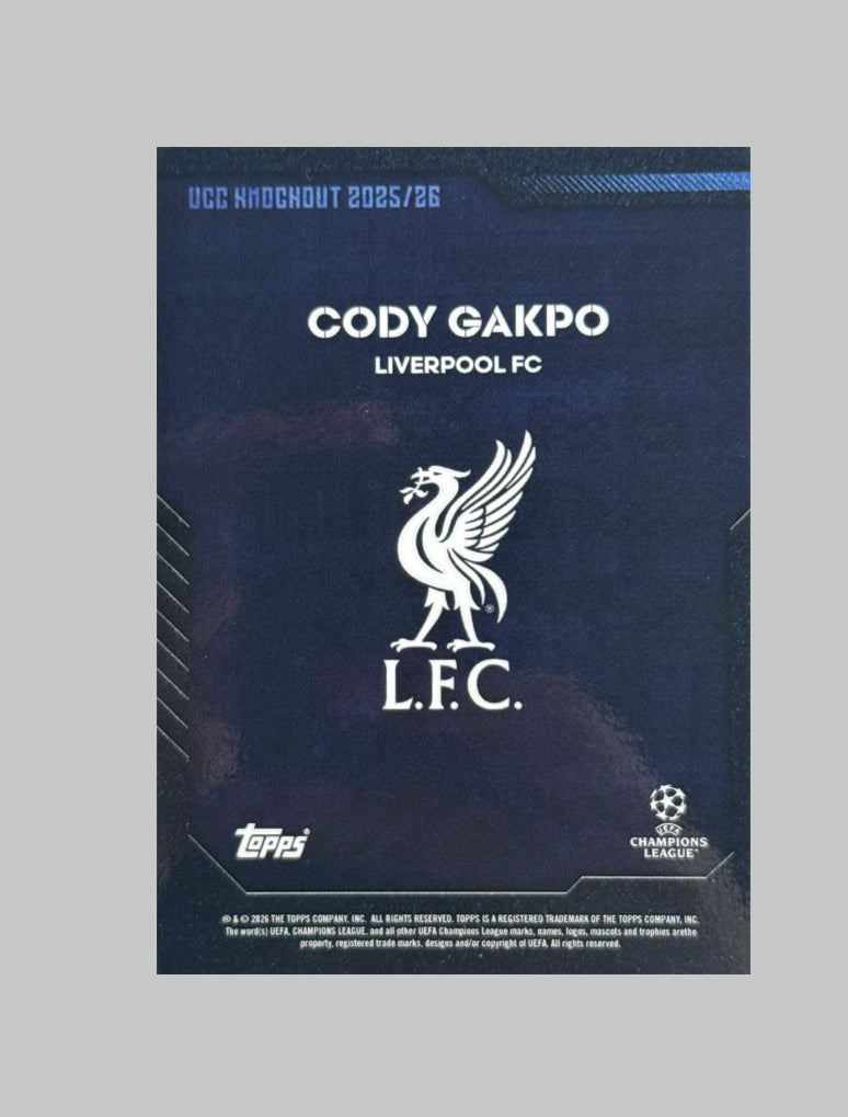 Topps Knockout 2025-26 Cody Gakpo 39/99
