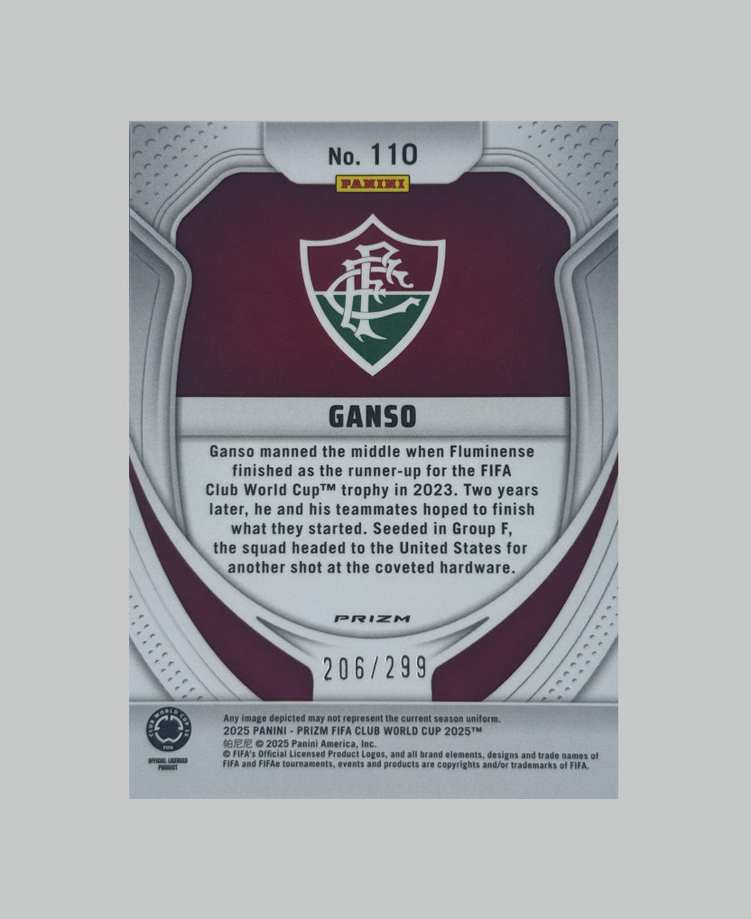 Panini Prizm Club World Cup Ganso (RC) 206/299