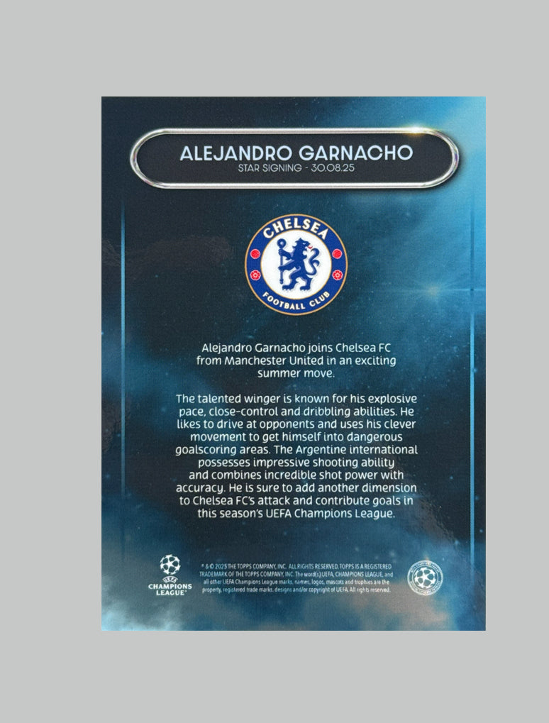 Topps Summer 2025/26 Alejandro Garnacho 37/99