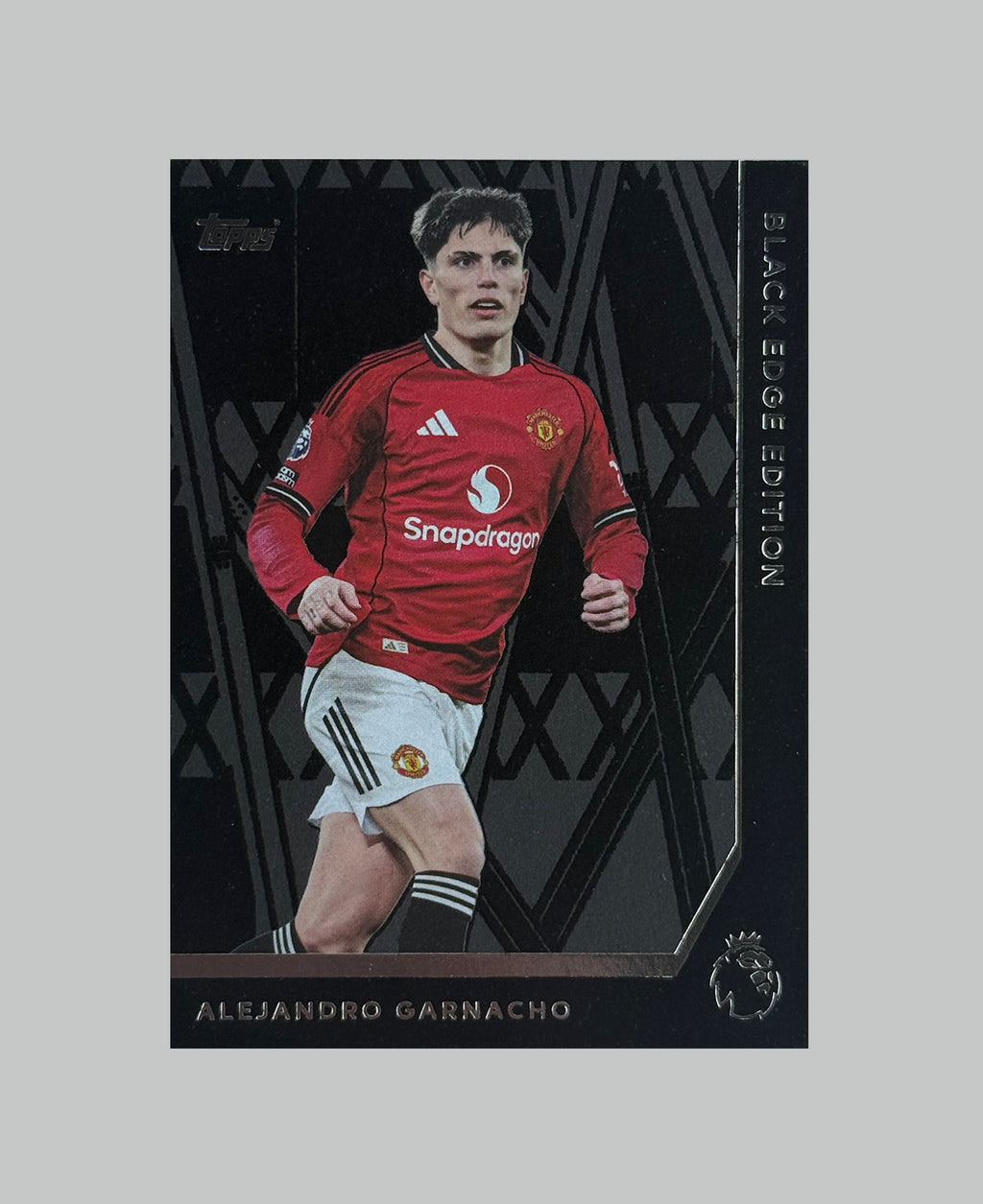 Topps Premier League 2025/26 Alejandro Garnacho Black Edge