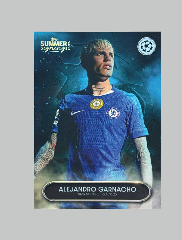 Topps Summer 2025/26 Alejandro Garnacho 37/99