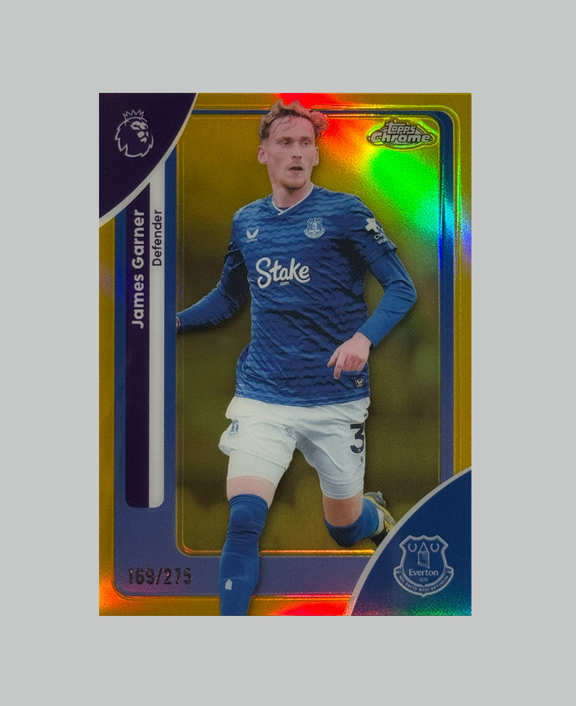 Topps Chrome Premier League 2026 James Garner 169/275