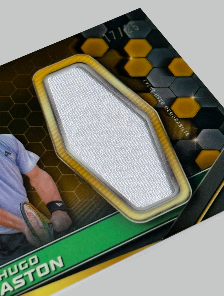 Topps Graphite Tennis 2024 Hugo Gaston 17/25 Relic