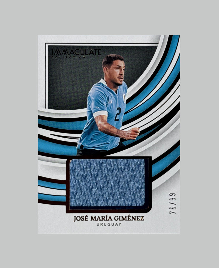 Panini Immaculate 2022-23 Jose Maria Gimenez 76/99 Relic