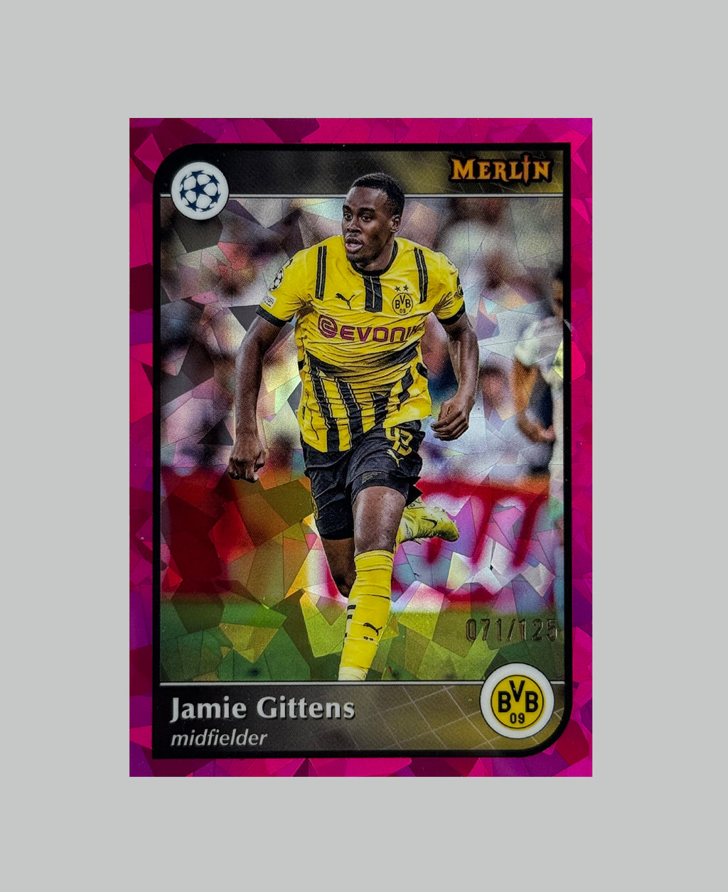 Topps Merlin 2024-25 Jamie Gittens 071/125