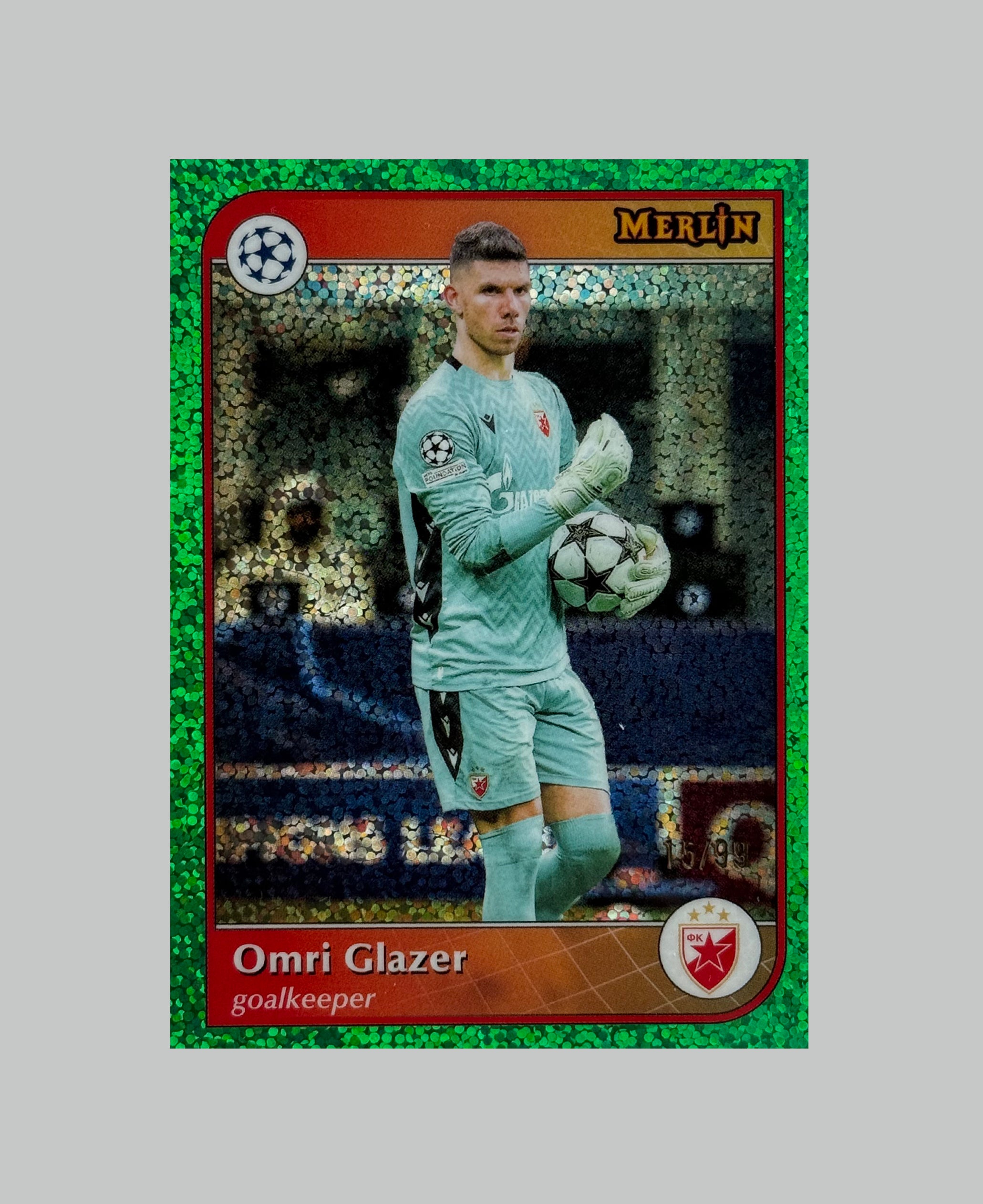 Topps Merlin 2024-25 Omri Glazer 15/99