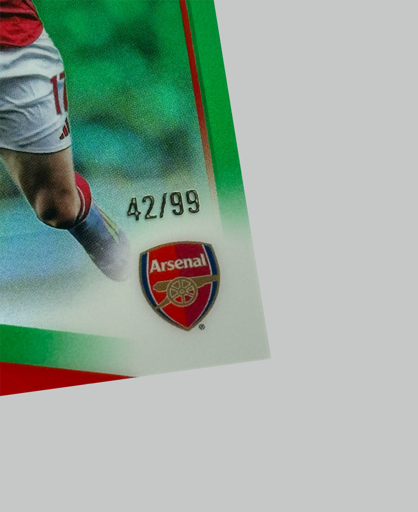 Topps Chrome UCC 2025-26 Gabriel Martinelli 42/99