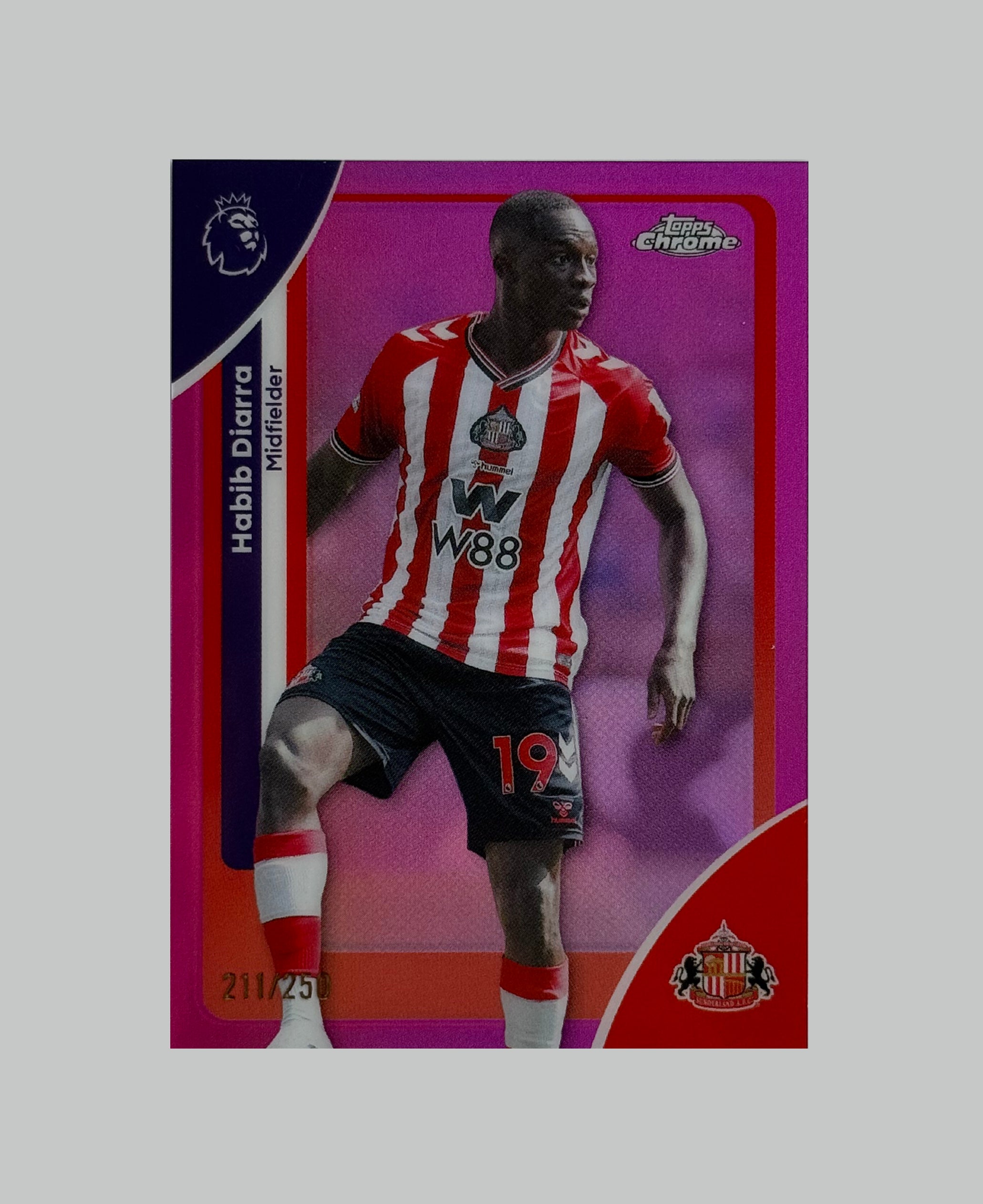 Topps Chrome Premier League 2026 Habib Diarra 211/250