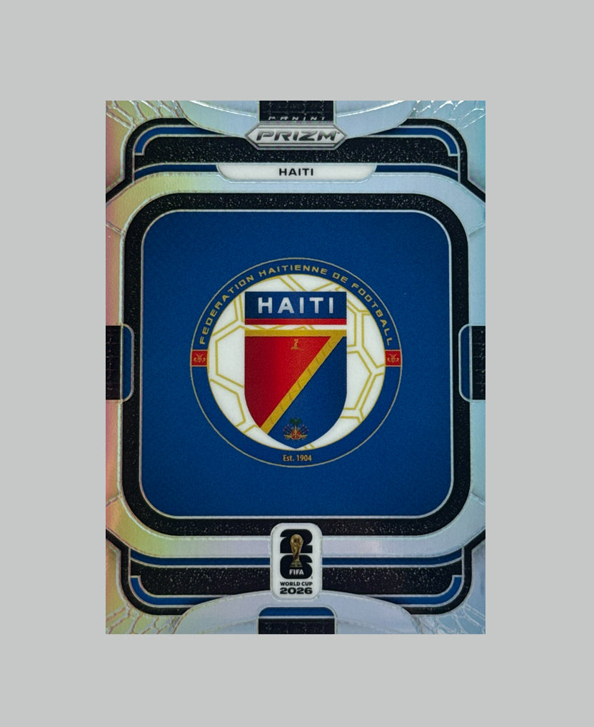 Panini Prizm World Cup 2026 Haiti Badge SSP