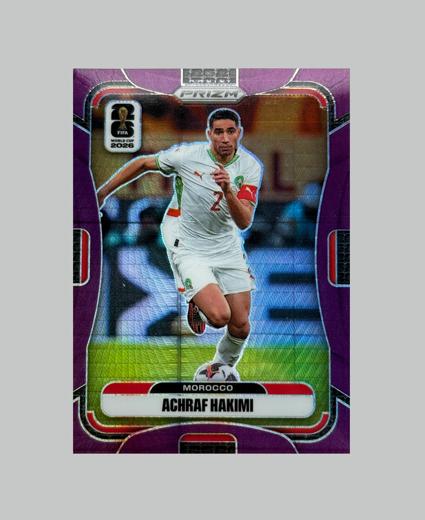 Panini Prizm World Cup 2026 Achraf Hakimi 075/299