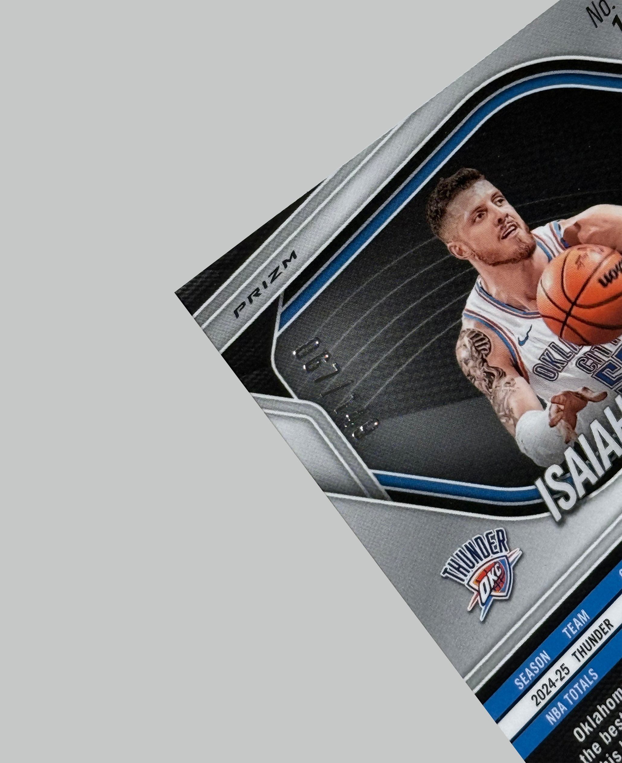 Panini Prizm Black 2024-25 Isaiah Hartenstein 067/149