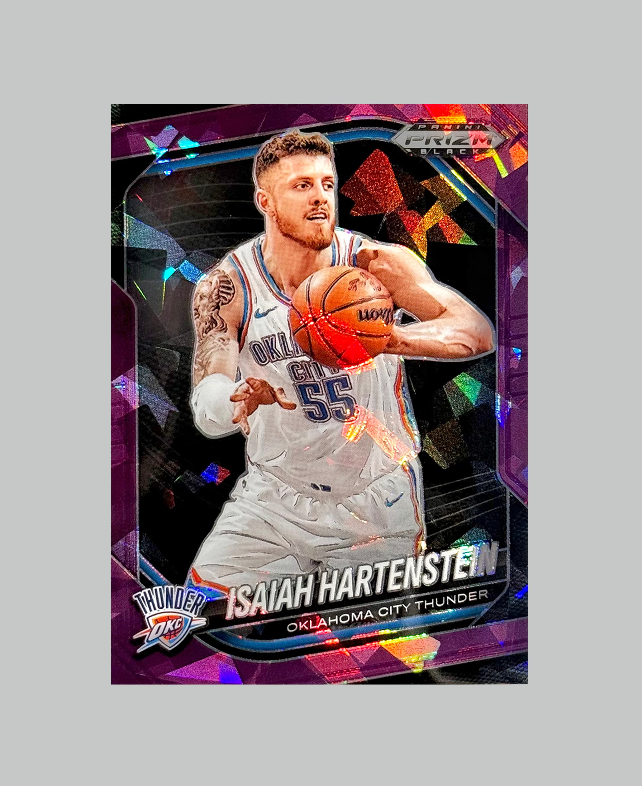 Panini Prizm Black 2024-25 Isaiah Hartenstein 067/149