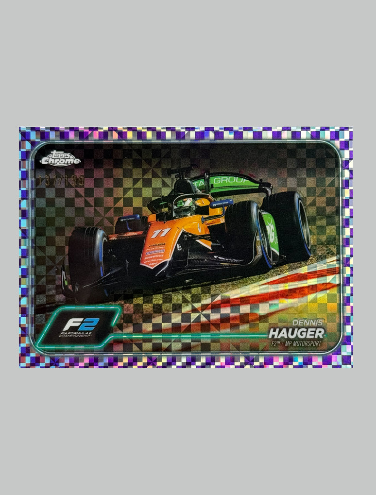 Topps Chrome F1 2024 Dennis Hauger 137/199
