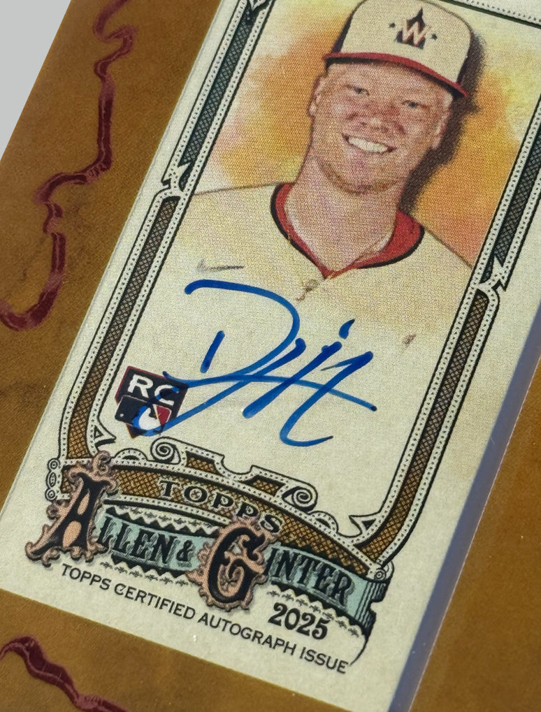 Topps Allen & Ginter DJ Herz (RC) Auto