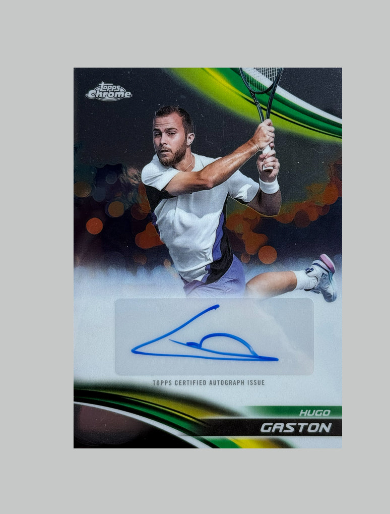 Topps Chrome Tennis 2025 Hugo Gaston Auto