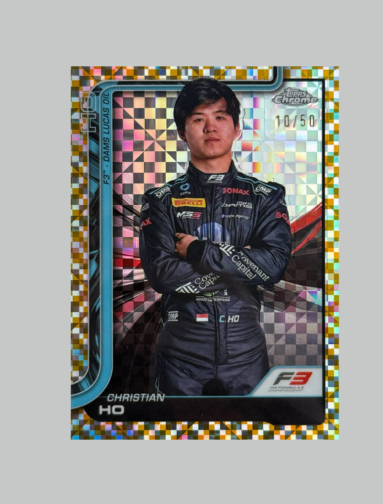 Topps Chrome F1 2025 Christian Ho 10/50
