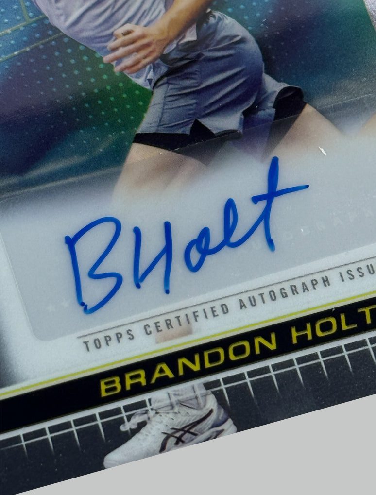 Topps Chrome Tennis 2024 Brandon Holt Auto