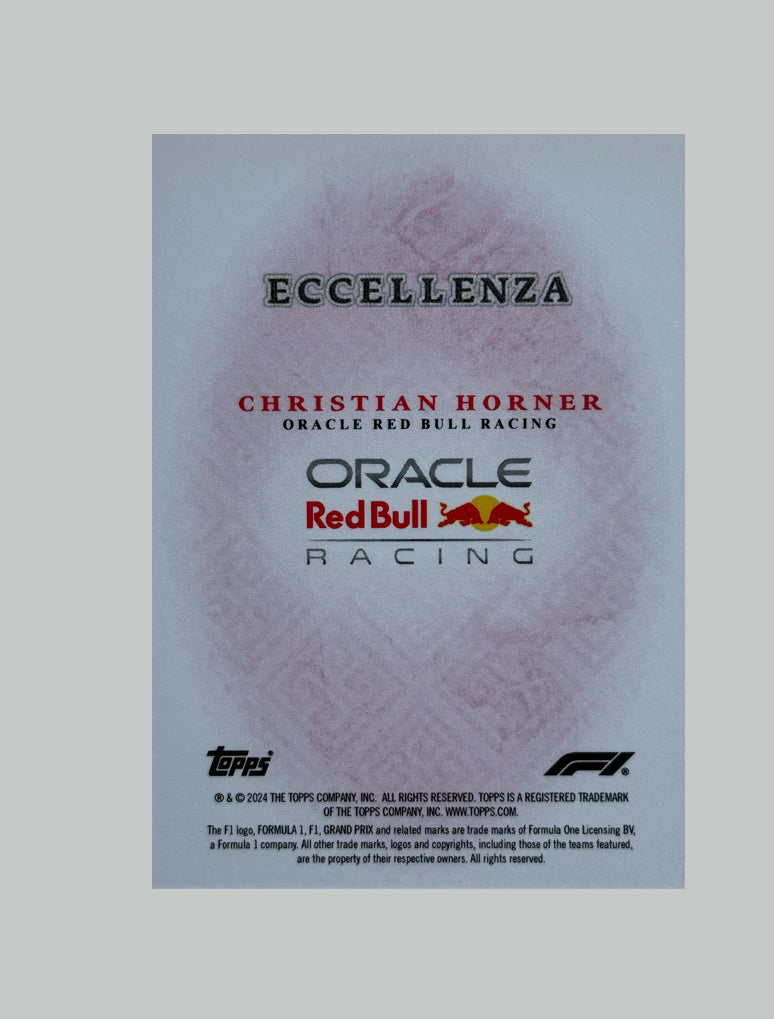 Topps F1 Ecellenza 2024 Christian Horner 07/75
