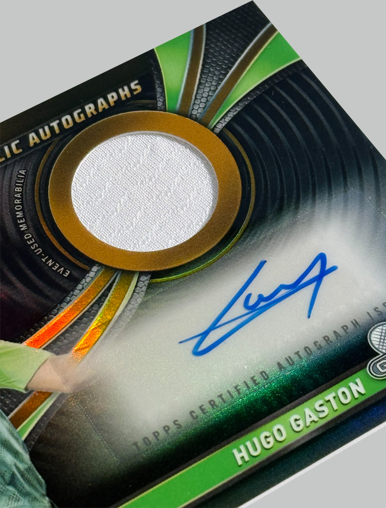 Topps Graphite Tennis 2024 Hugo Gaston 06/25 Auto/Relic