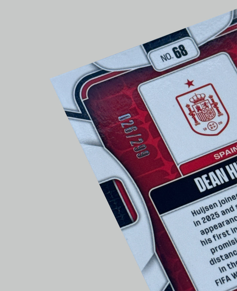 Panini Prizm World Cup 2026 Dean Huijsen 026/299